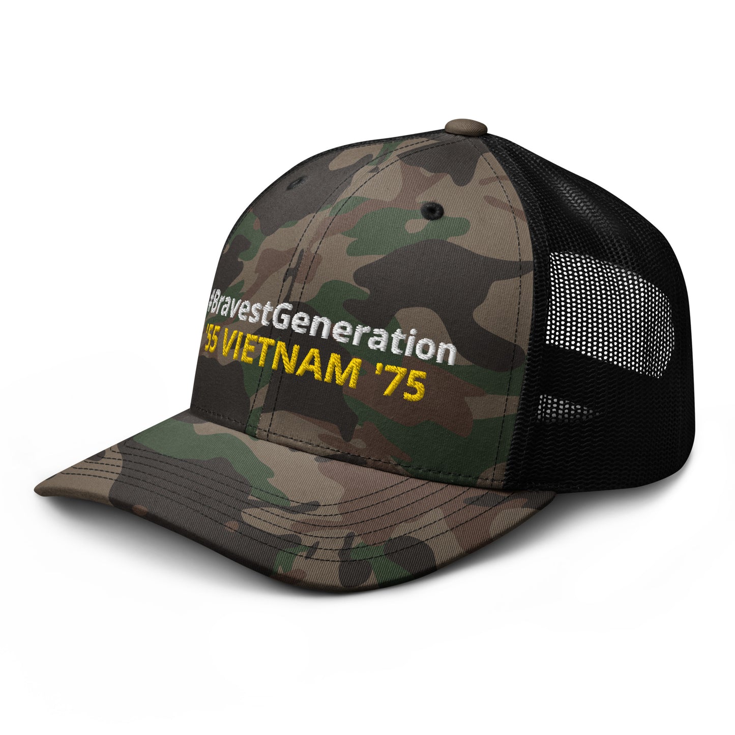 Bravest Generation Camo Hat