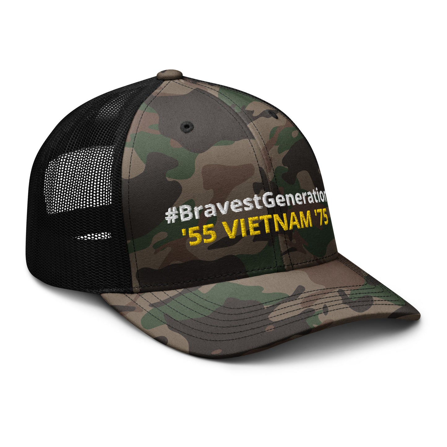 Bravest Generation Camo Hat