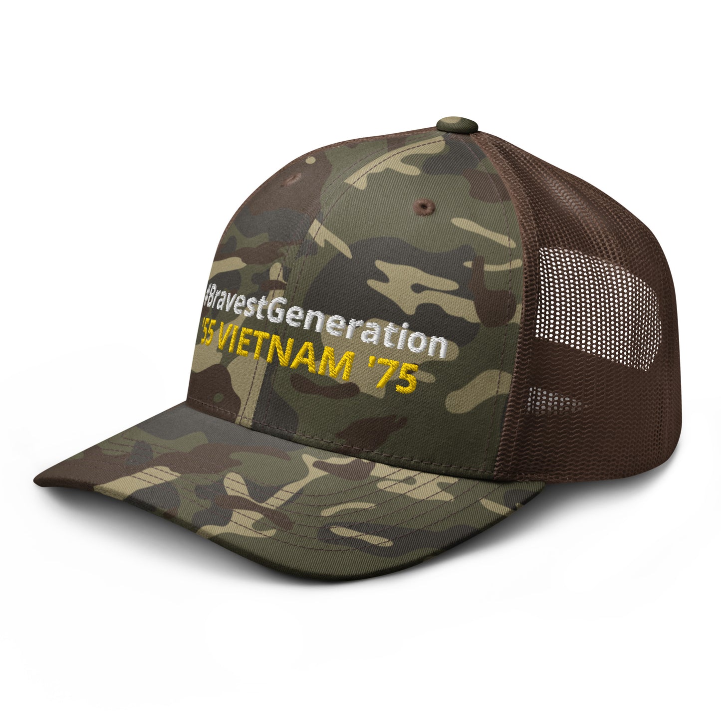Bravest Generation Camo Hat