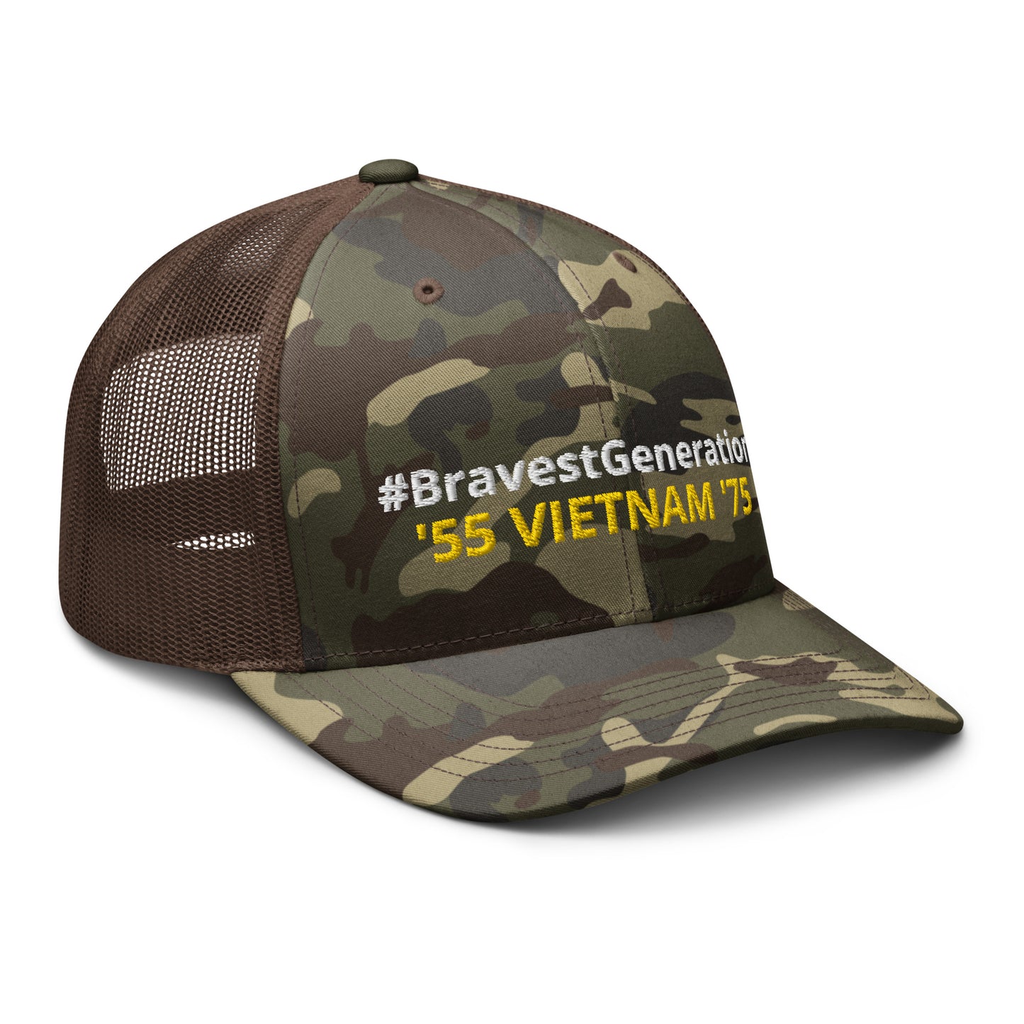 Bravest Generation Camo Hat