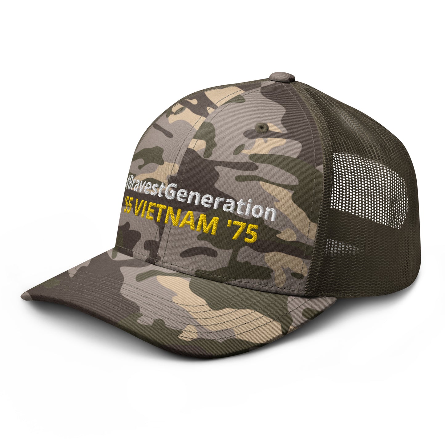 Bravest Generation Camo Hat
