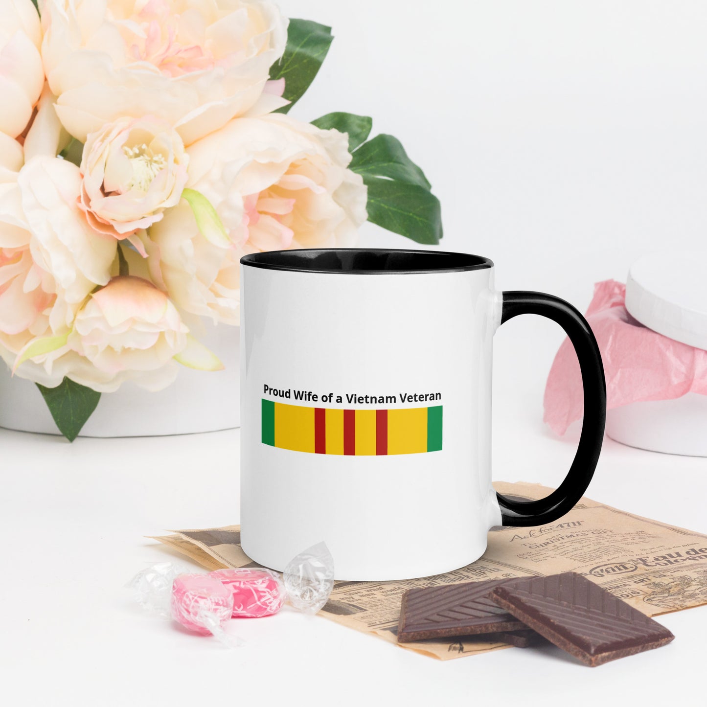 "Proud Wife of a Vietnam Veteran" Mug