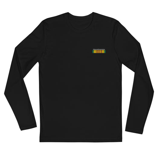 "Bravest Generation" Long Sleeve (Fitted Crew)